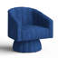 Fauteuil pivotant rembourré surdimensionné-529082463