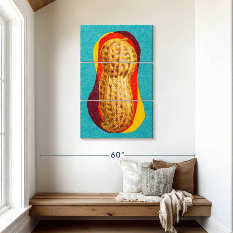 Yarlin Peanut, 45" H x 28" W