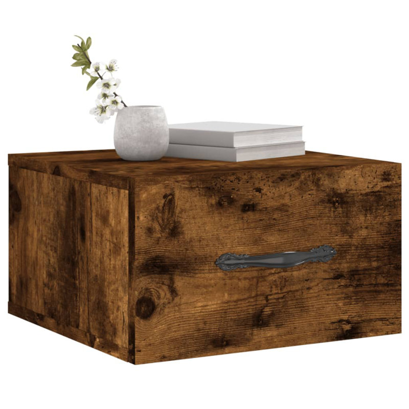 Maila 1 - Drawer Rectangle Accent Chest, Smoked Oak