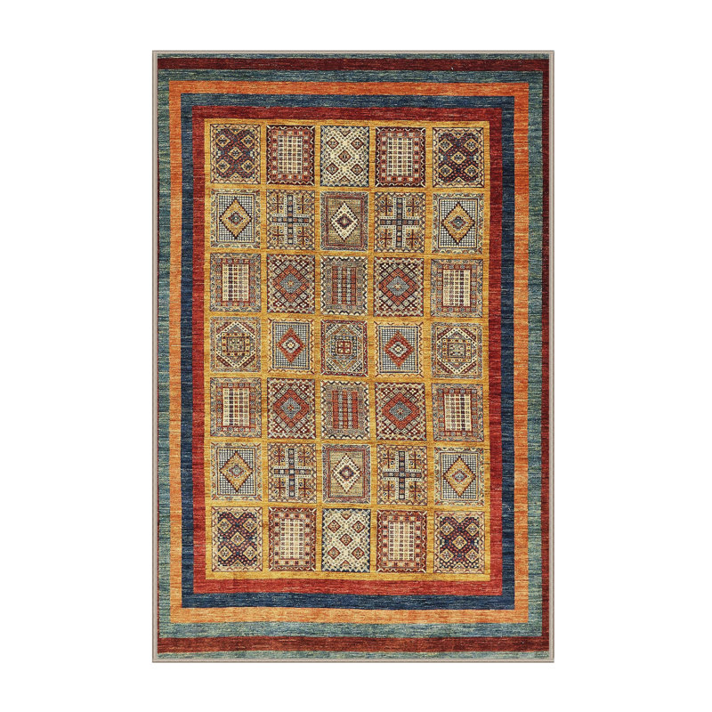 Abstract Indoor Rug, Runner 2' x 5'