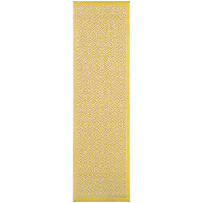 Tapis intérieur jaune Vacaville