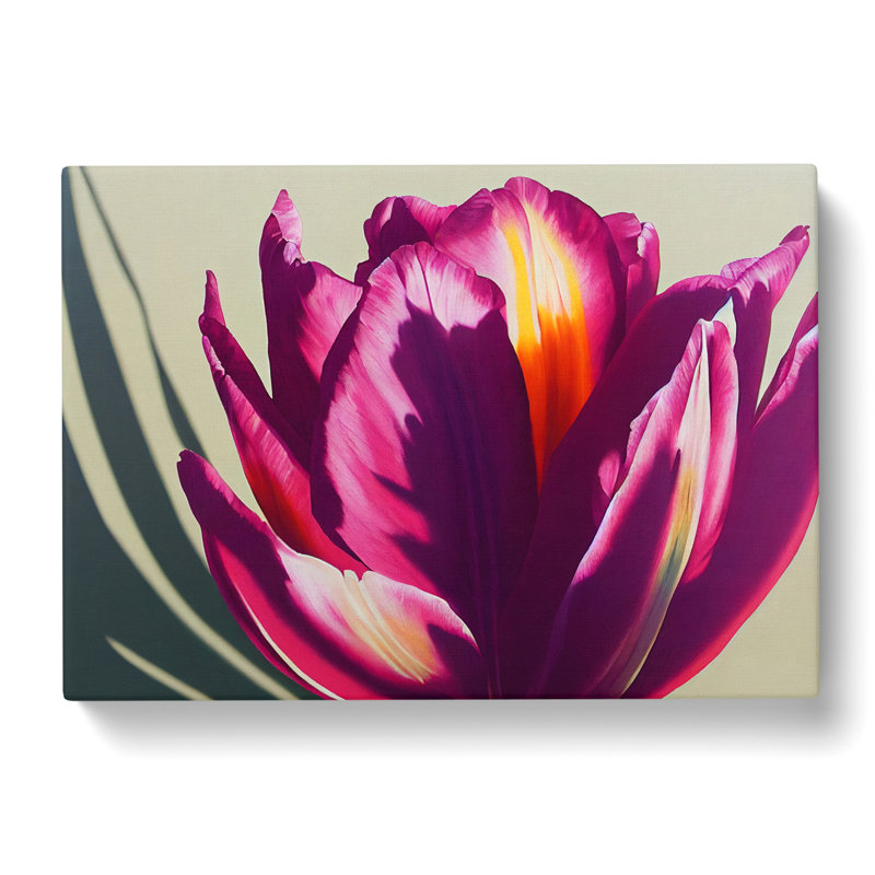 Flourishing Flower - Wrapped Canvas, 35cm H x 50cm W x 3cm D