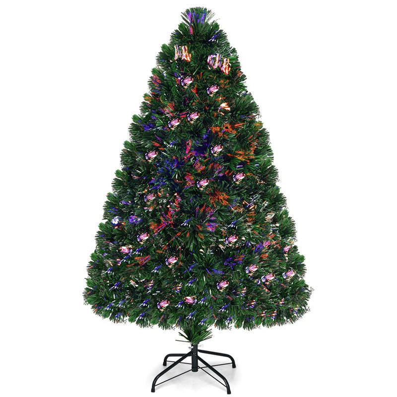 Arbre de Noël élancé vert, H 4 pi
