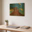 «Mitten With Sunburst» par Chris Vest, art mural en métal doré, 16 po x 12 po-713163439