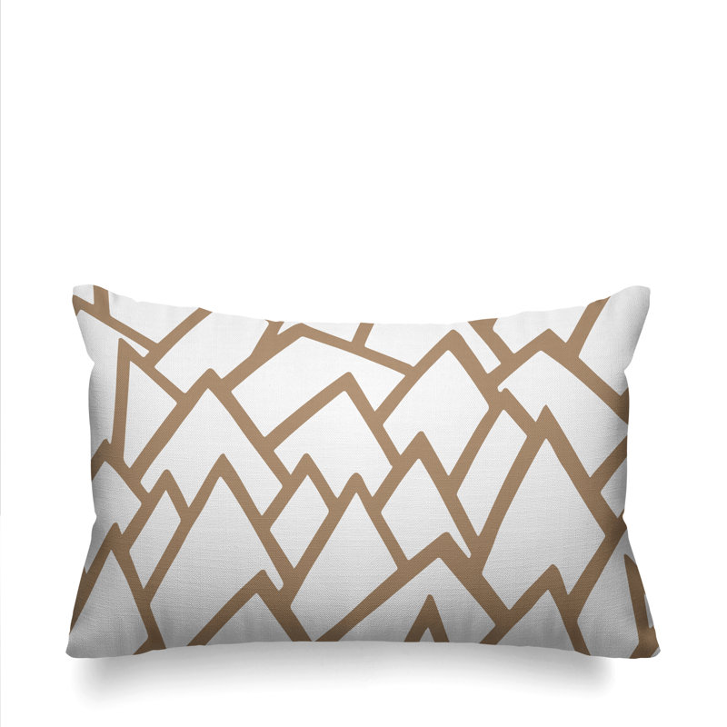 Coussin décoratif intérieur / extérieur Rowan, Beige