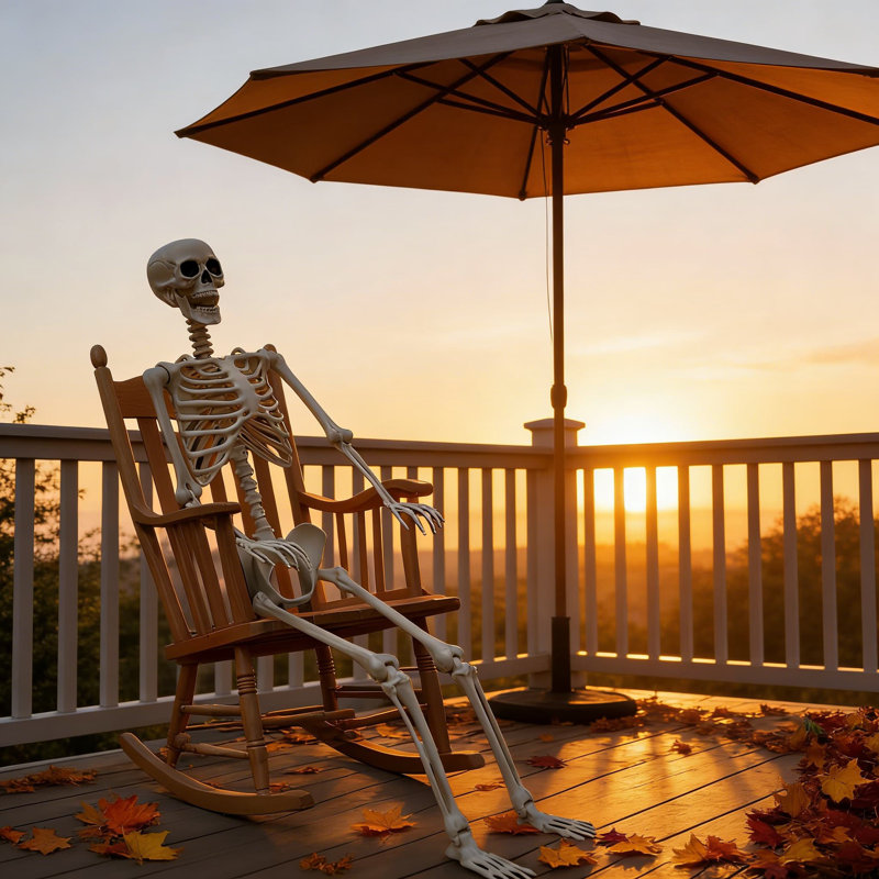 Squelette d'Halloween posable grandeur nature, paquet de 2, squelette réaliste de 5,4 pi avec joints mobiles pour un cimetière de maison hantée