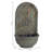 Lutterworth Weather-Resistant Polystone Solar Wall Water Fountain with Battery Backup - Florentine Stone-724336757
