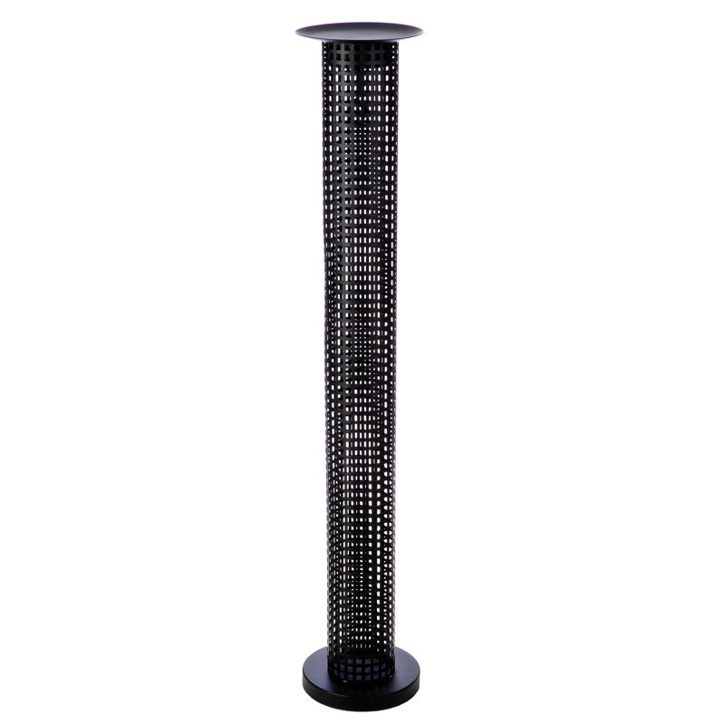 Metal Floor Candlestick, 100cm H x 15cm W x 15cm D