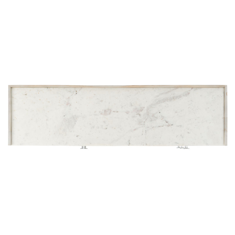 Cora Rose 62.9'' W, White/White