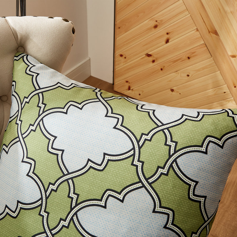 Housse de coussin Dobson, Ton mousse, 20 po X 20 po