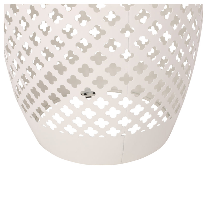 Table d'appoint blanche Roswell