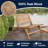 Kristna Teak Outdoor Lounge Chair-422292568