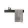 LAVANDA Metal Floating Shelf with Towel Bar