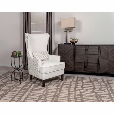 Fauteuil à oreilles Latte