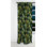 Motif vert forêt - Rideau floral - Rideau occultant floral - 1 panneau