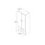 Armoire moderne blanche avec nombreuses tablettes, 31,5 po x 71,5 po x 18,3 po | 100% panneau de particules enduit de mélamine, épaisseur: 0,7 pouce | Solution de rangement élégante pour la chambre à coucher, design élégant, durable et fonctionnel-1489271971
