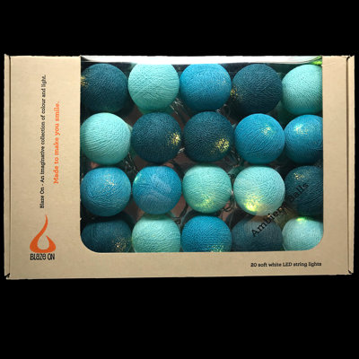 Misti LED Cotton Ball String Light