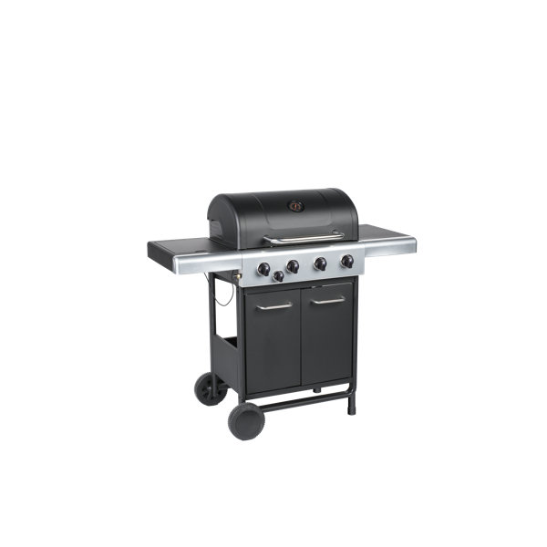 Razor Griddle Gasgrill – 63,5 Cm Grillplatte Mit 2 Brennern, Deckel, Rollen & Regal, Für Propan