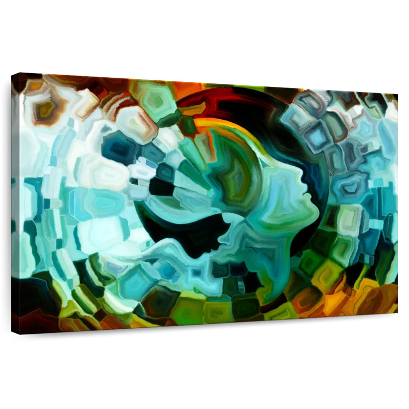 Leisha Creative Mind, 34" H x 51" W