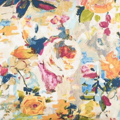 Martella Traditional Cotton Floral Fabric by the Yard