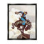 ba-655-Floater Western Cowboy Bar Floater, reproduction encadrée sur toile-97264458-97264463