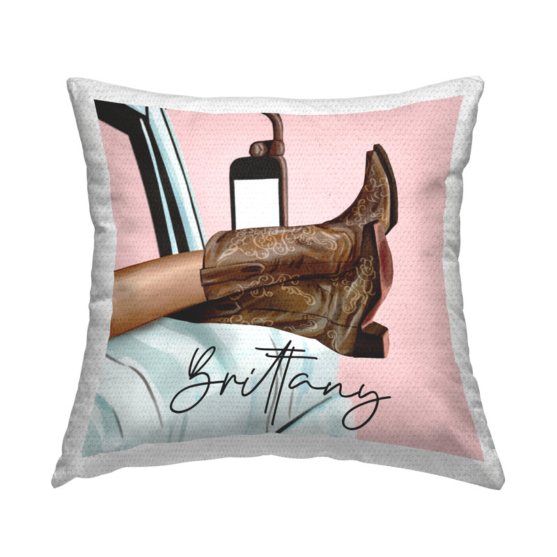 Coussin Glam Cowgirl, Oui