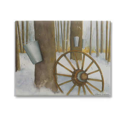 «Maple Sugaring Trees» par Gloria Palmer