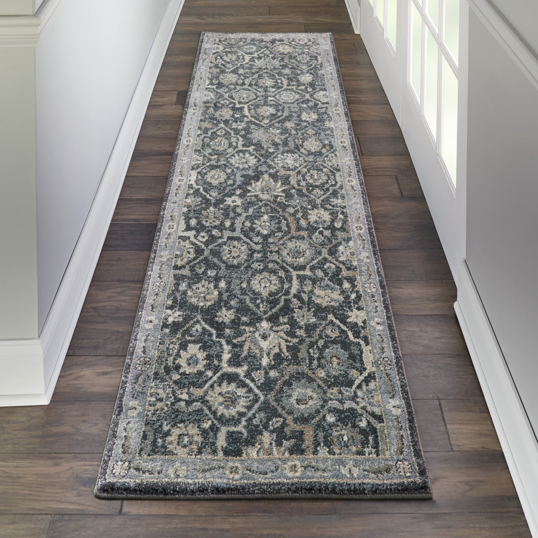 Melani Oriental Indoor Rug Bungalow Rose Rug 