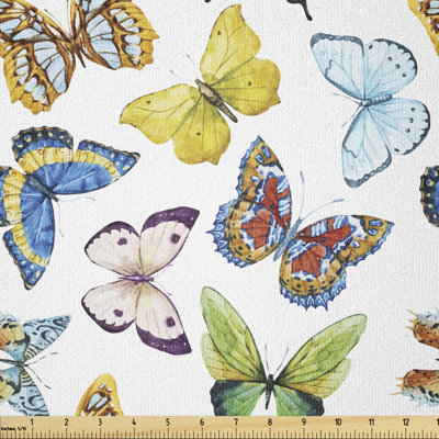 Deundray Animals with Numerous Different Designs and Elements Multi-Purpose Fabric