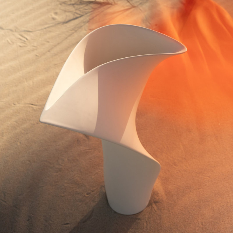Euphonious Vase-Matte White