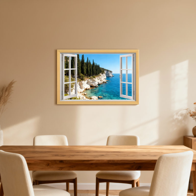Paysage blanc, Toile tendue, Ne s’applique pas, H 24 po x l 16 po