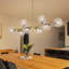 Lustre spoutnik lustre 8 lumières 37,40 po en or moderne pour salle à manger-132448230