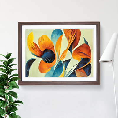 Abstract Floral Art Vol.5 - Single Picture Frame Print