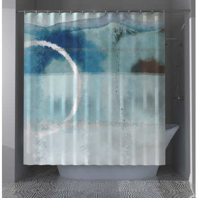 Eudice Abstract Shower Curtain