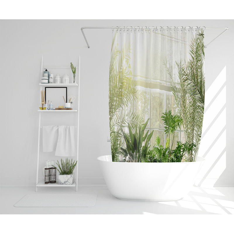Ellarae Polyester Shower Curtain
