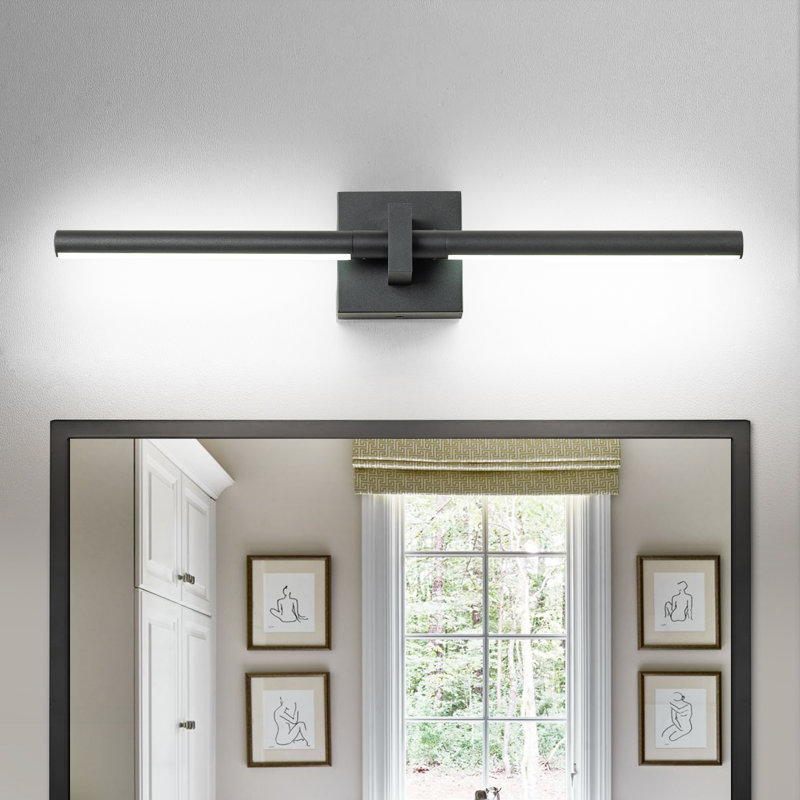 Heyke 2 - Light Dimmable LED Vanity Light, Black