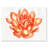 " Vintage Detail Of A Orange Lotus " Painting Print-59707191-59707183
