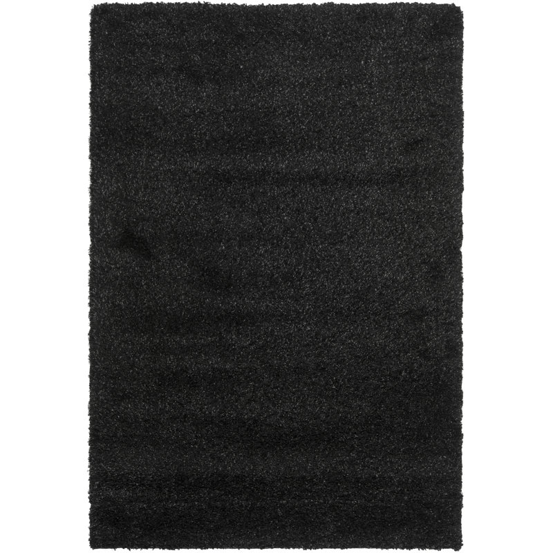 Schaeffer Solid Colour Hand Hooked Area Rug, Rectangle 201 x 290 cm
