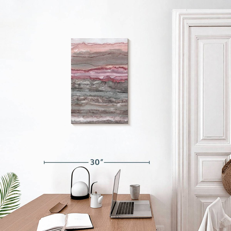 Avery Rose Quartz Quarry, 24" H x 16" W