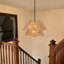 Lustre 5 lumières en corde de chanvre tissé à la main-329692269