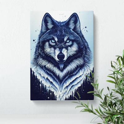 Winter Wolf Art No.3 - Wall Art