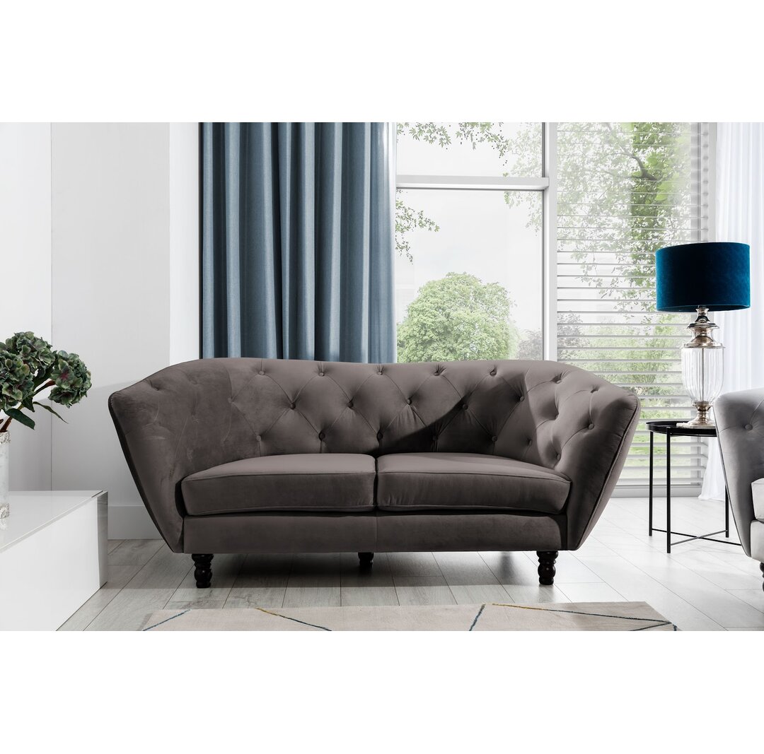 3-Sitzer Sofa Haltwhistle aus Samt