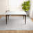 Bairoil 59" Eucalyptus Solid Wood Dining Table-2115503322