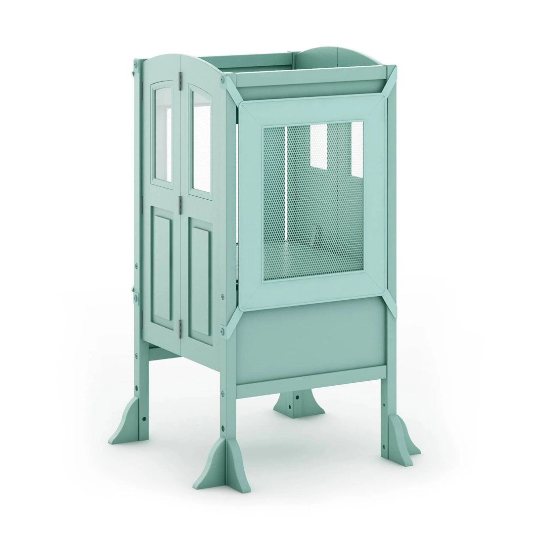 Martha Stewart Living & Learning Kids' Kitchen Helper Foldable Step Stool Martha Stewart