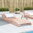 Sun Lounger 80.7"X23.6"X12.4" Solid Wood Douglas-790303324