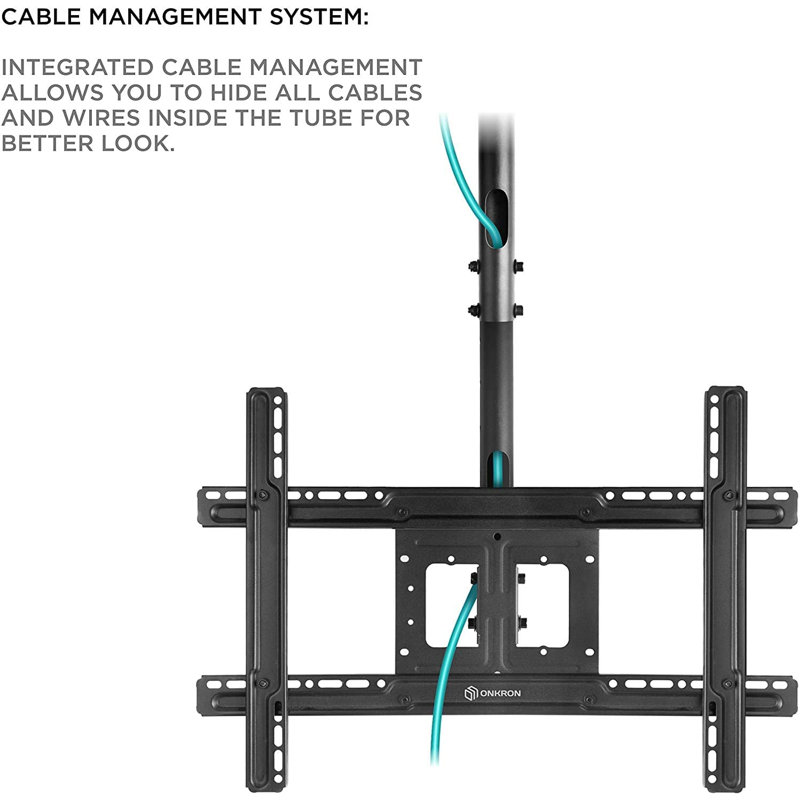 ONKRON Single Screen Ceiling Mount