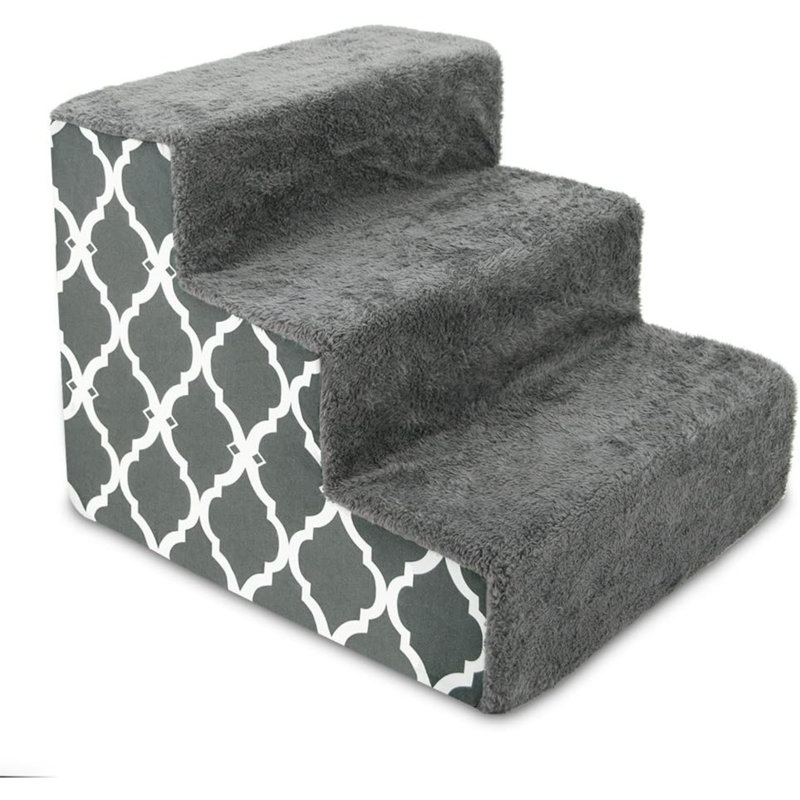 Stairs With 3 Steps, Gray