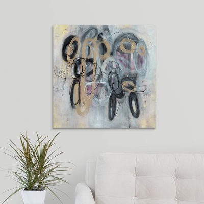 « circle of life », peinture sur toile