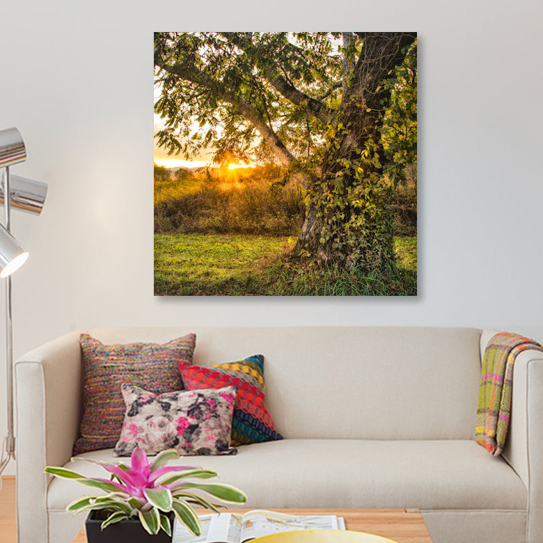 «Calling It a Day», reproduction de photo sur toile, H 37 po x l 37 po x P 1,5 po, Toile tendue, Pas de tapis