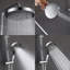 Pomme de douche à fixation murale 10 po avec douchette coulissante et bec de baignoire-134299248